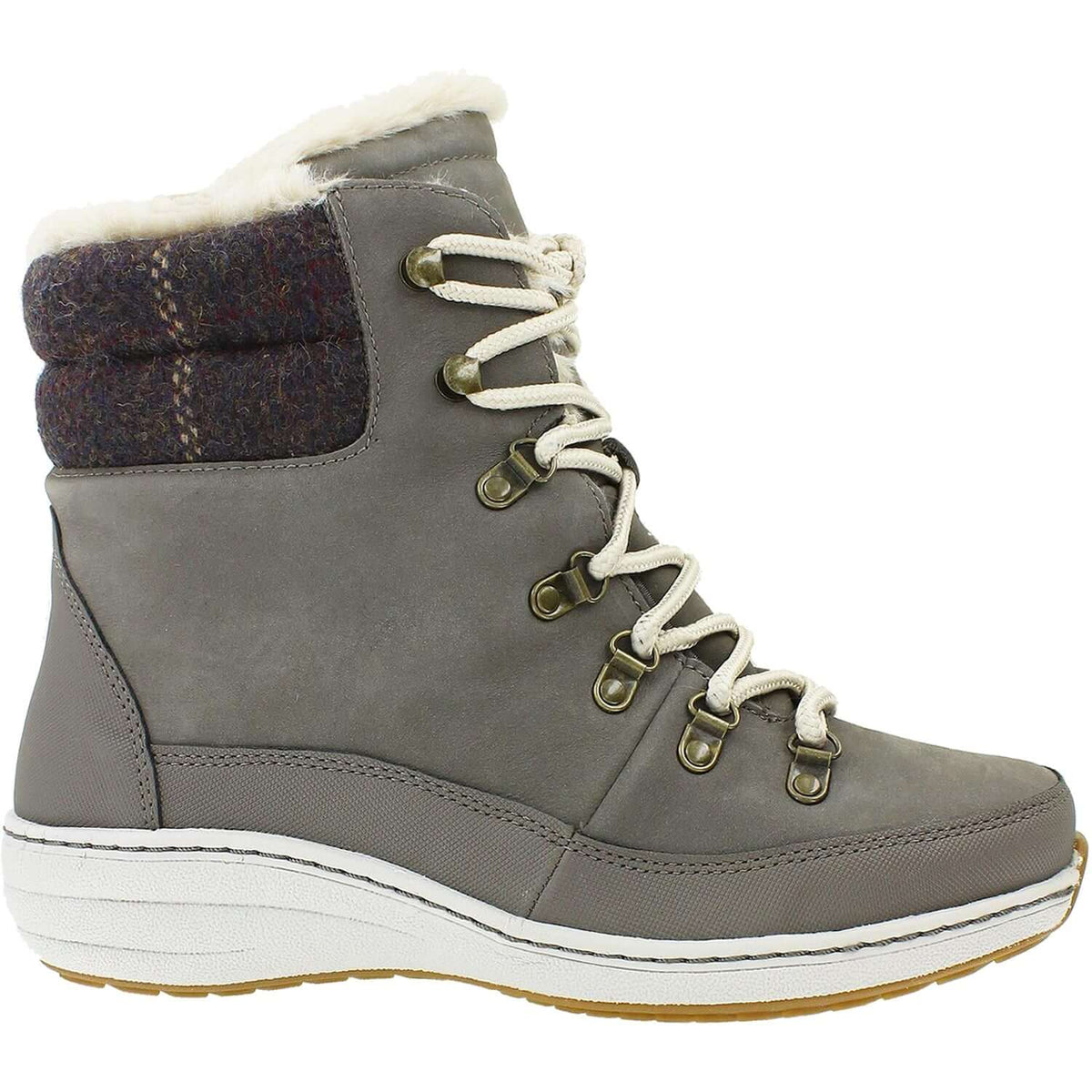 Women's Aetrex Jodie Warm Grey Suede