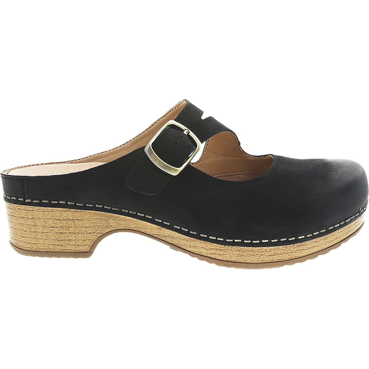 Women's Dansko Britney Black Burnished Nubuck