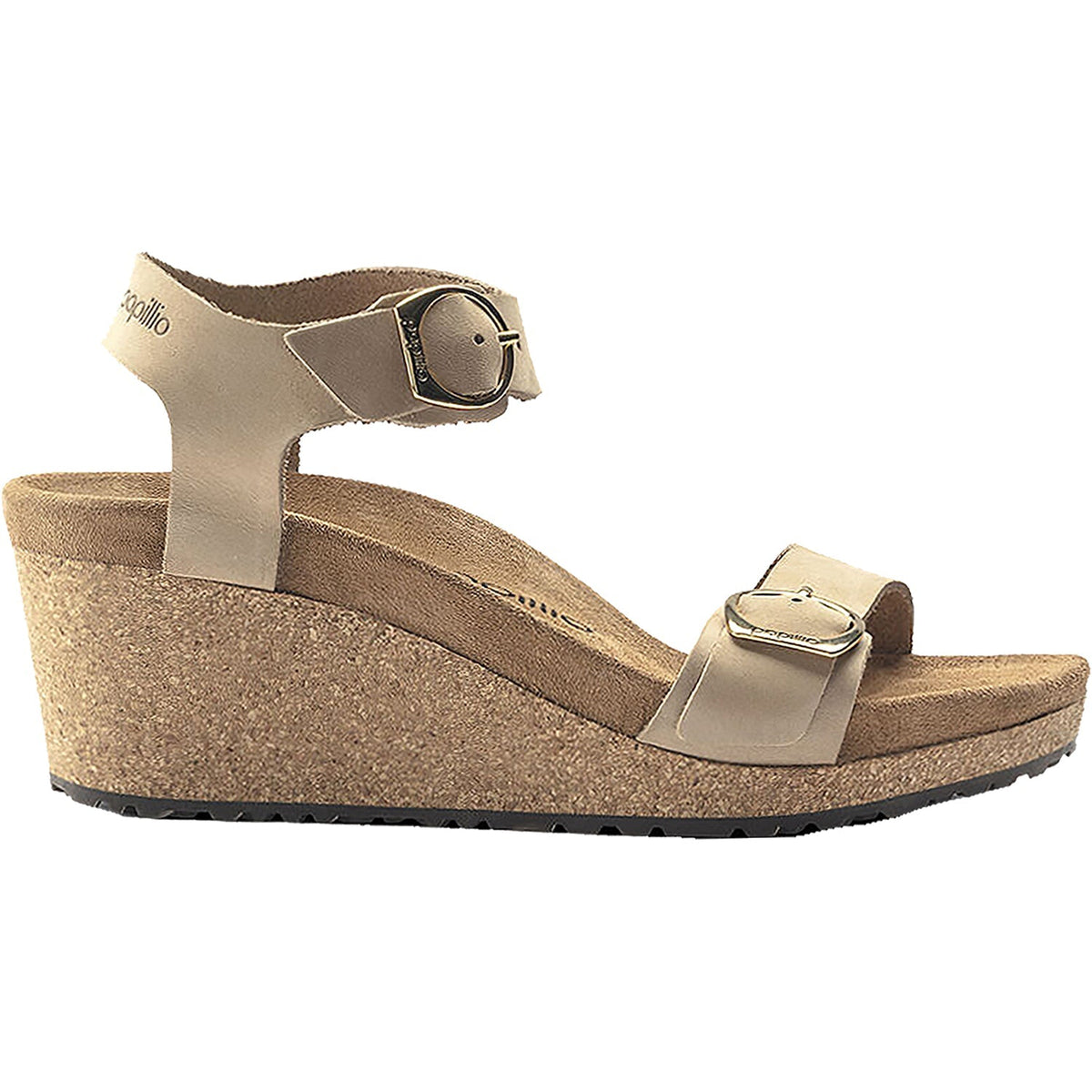 Women's Birkenstock Papillio Soley Sandcastle Nubuck