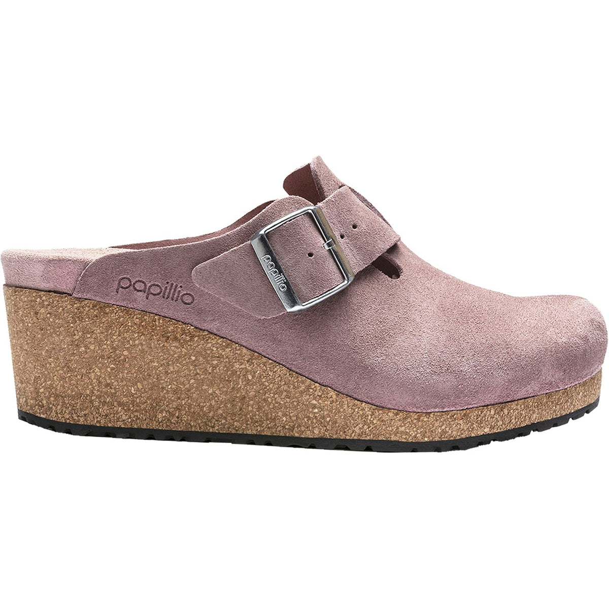 Women's Birkenstock Papillio Fanny Lavender Blush Suede