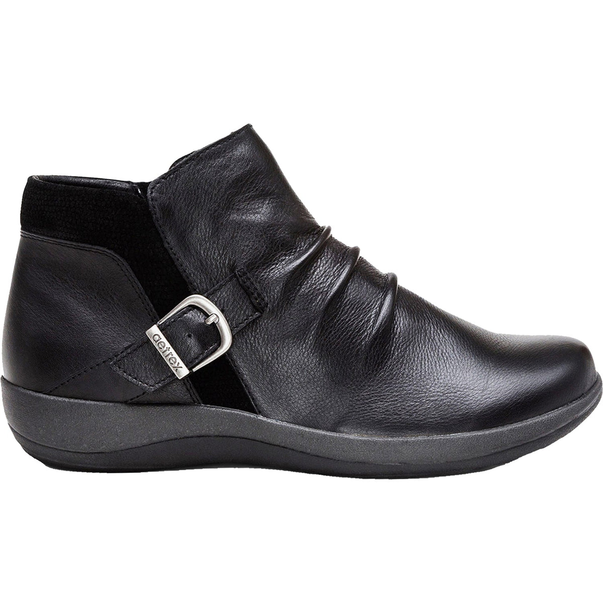 Women's Aetrex Luna Black Leather