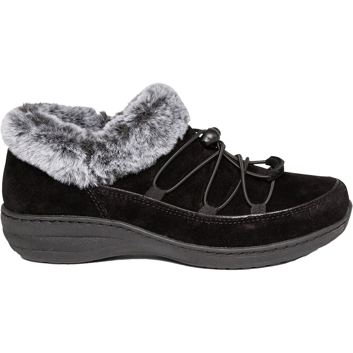 Women's Aetrex Chrissy Black Suede