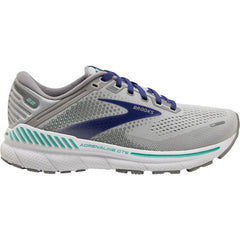 Women's Brooks Adrenaline GTS 22 Alloy/Blue/Green Mesh