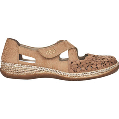 Women's Rieker 464H4-62 Daisy H4 Shell/Camel Leather