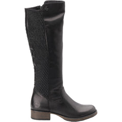 Women's Rieker Z9591-00 Faith Black Leather