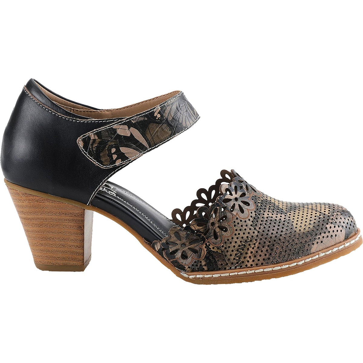 Women's L'Artiste by Spring Step Sunset Black Multi Leather