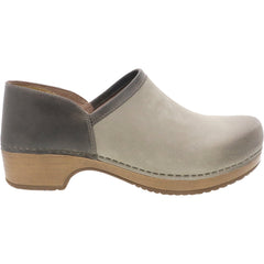 Women's Dansko Brenna Taupe Burnished Suede