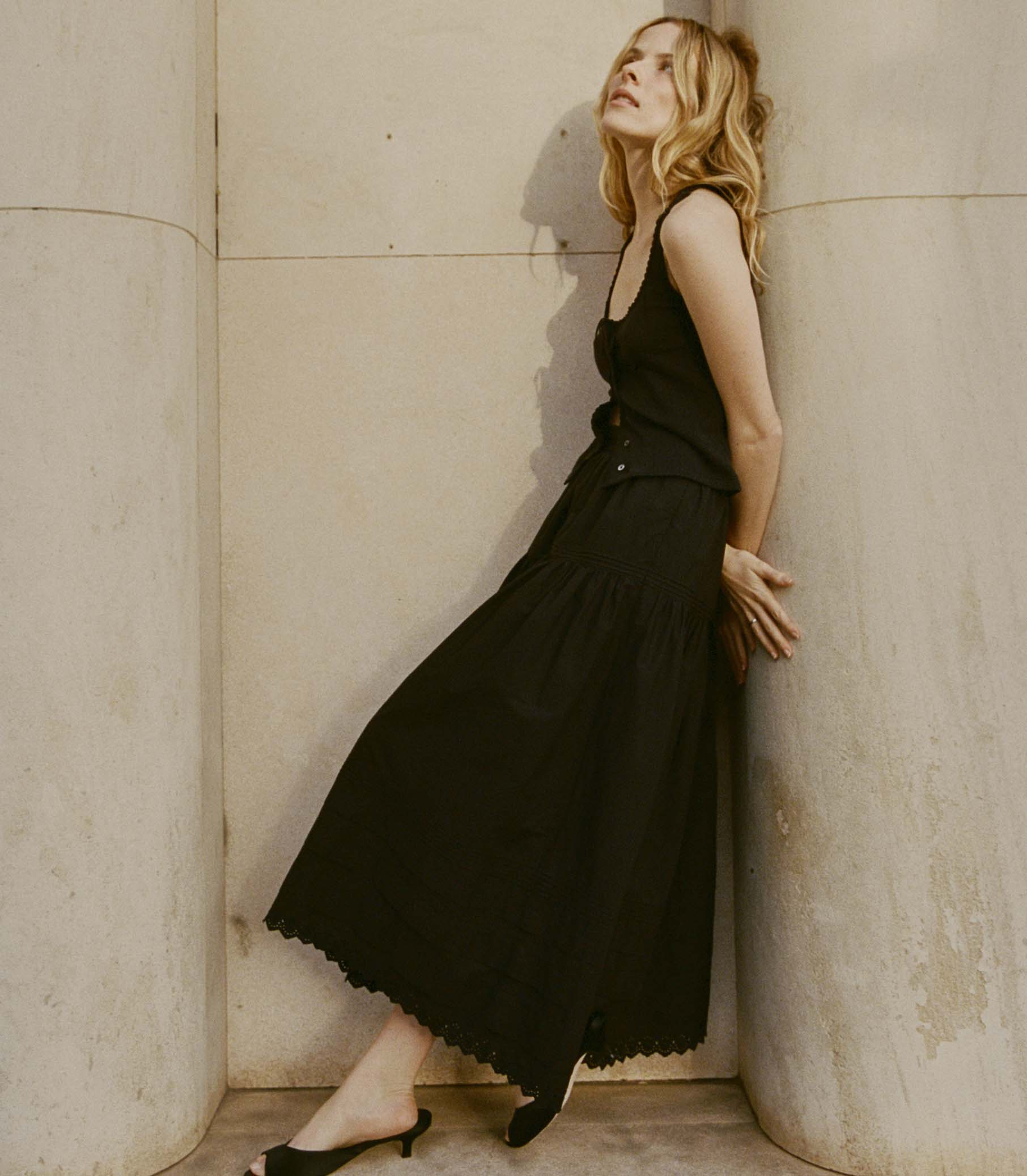 SEBASTIANE SKIRT -- BLACK | CORE