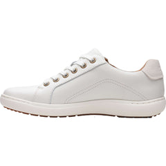 Women's Clarks Nalle Lace White Leather