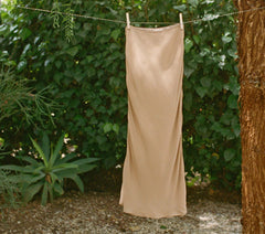 LONG SKIRT SLIP -- SAND DOLLAR | CORE