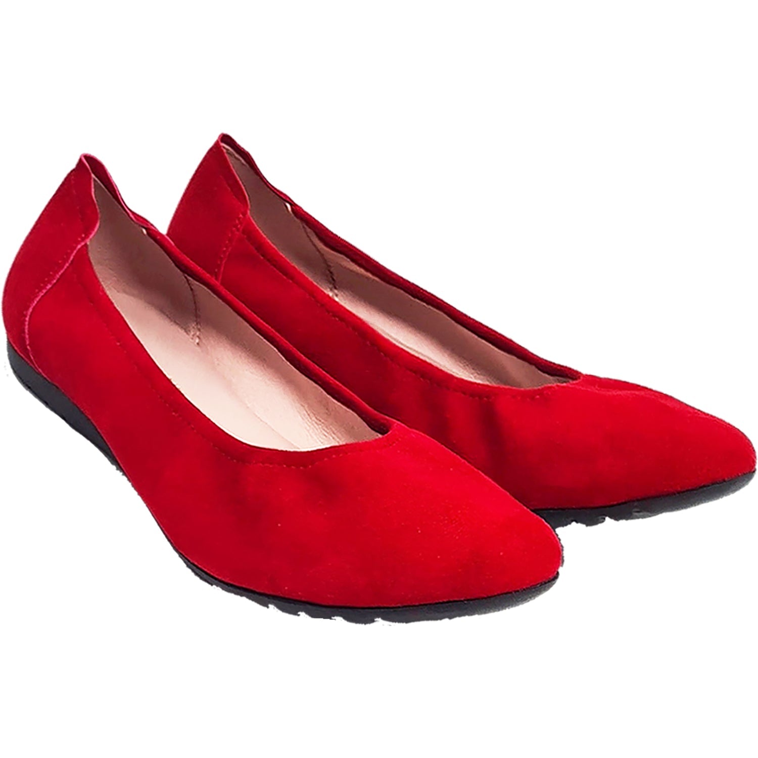 Women's Sabrinas London 33877 Red Suede