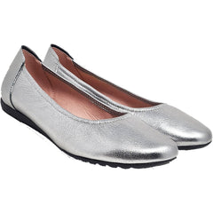 Women's Sabrinas London 33877 Pewter Metallic Leather