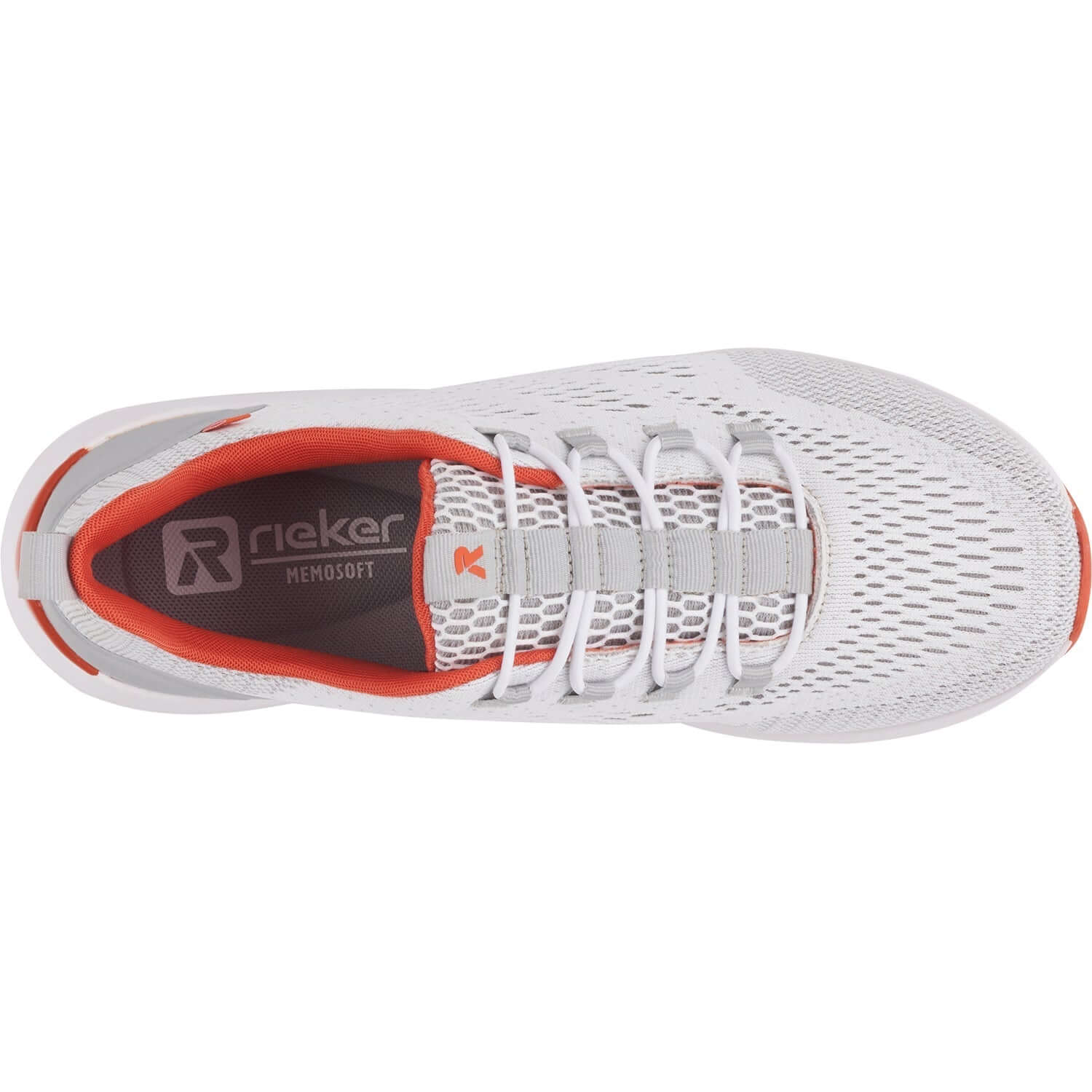 Women's Rieker Revolution 40403-41 Shelby 03 Weiss/Cement Mesh