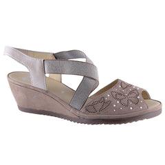 Women's Ara Celia Taupe Nubuck