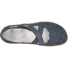 Women's Rieker 44856-14 Cindy 56 Navy Nubuck