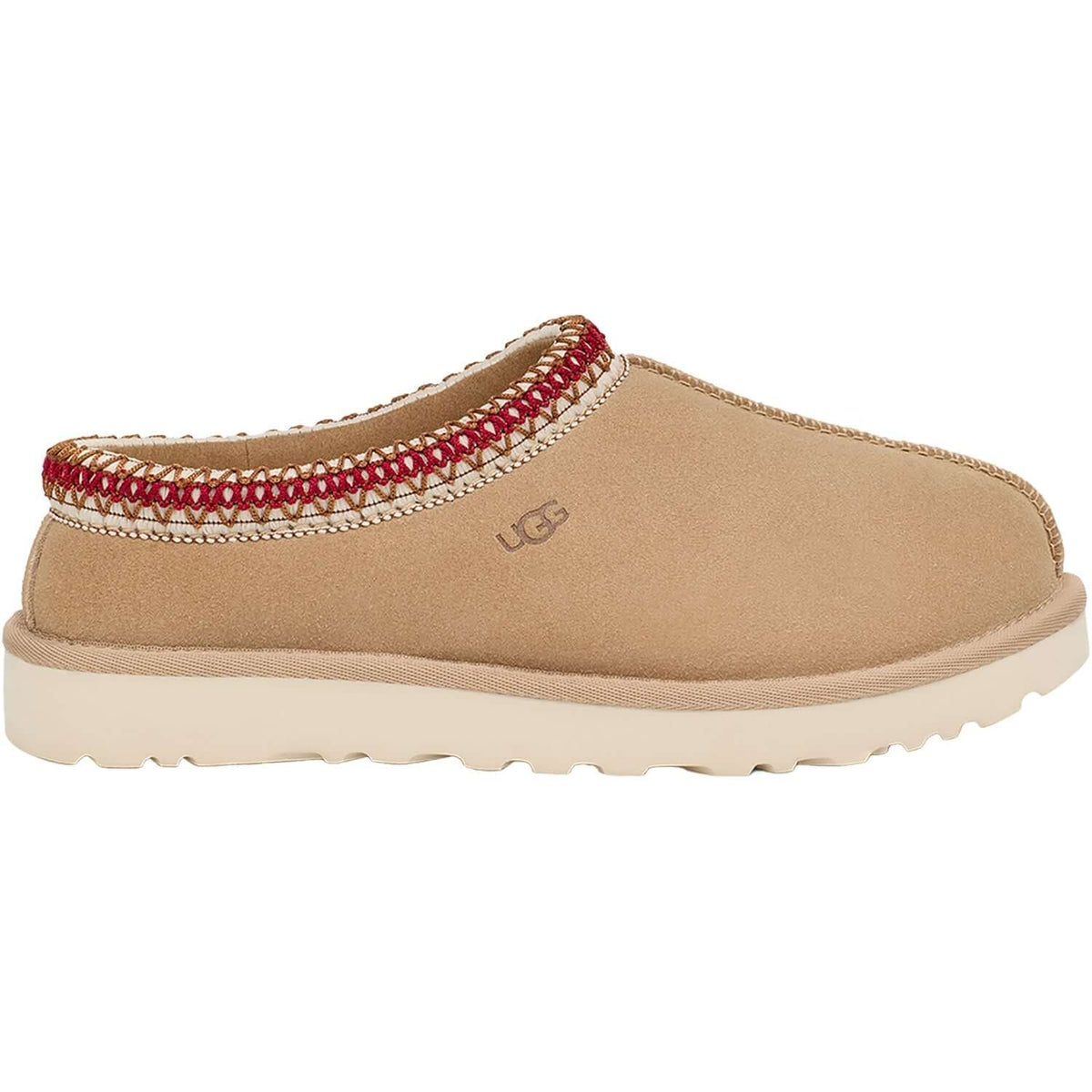 Women's UGG Tasman Sand/Dark Cherry Suede