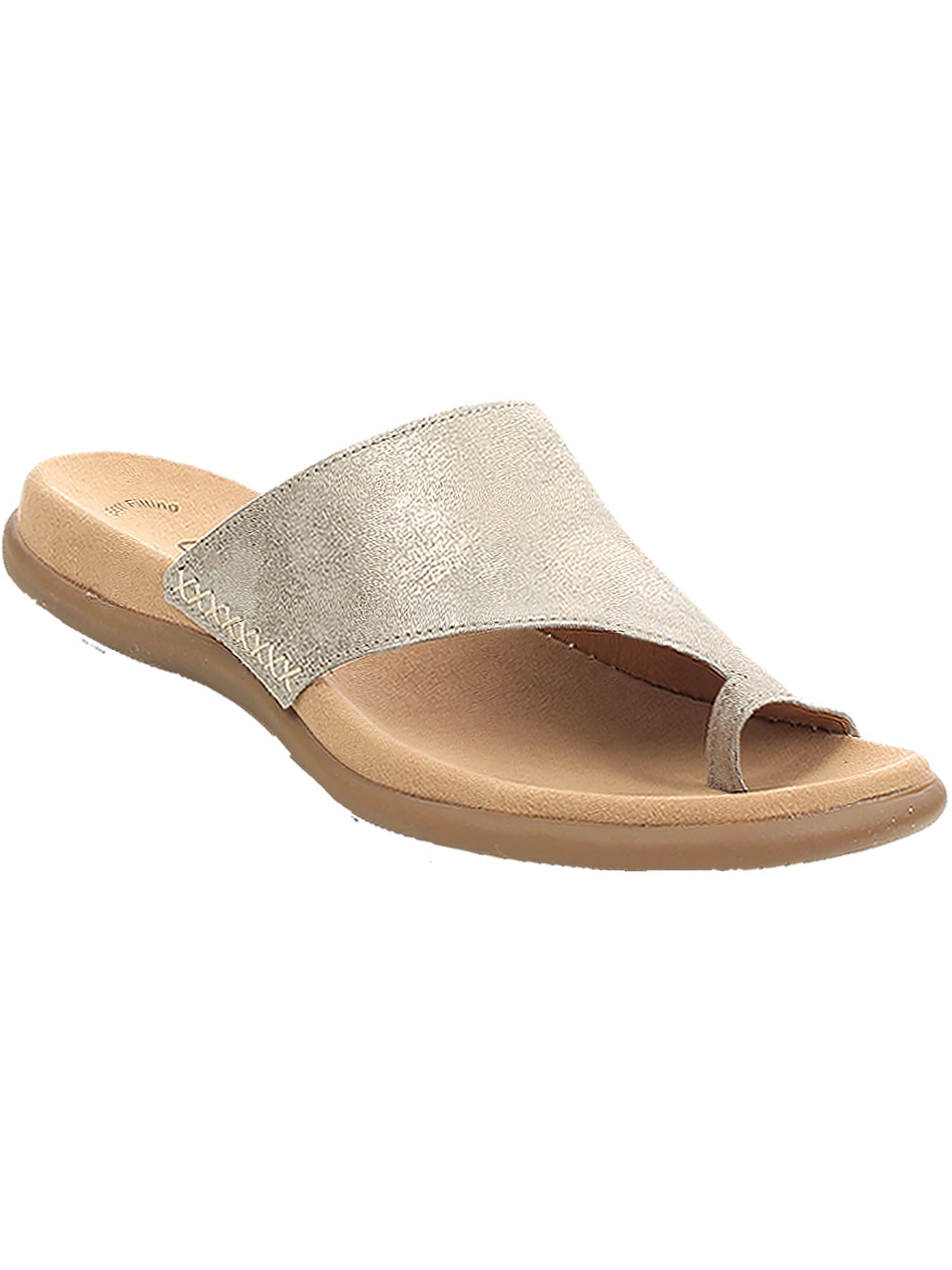 Women's Gabor 3.700.62 Taupe Metallic Leather