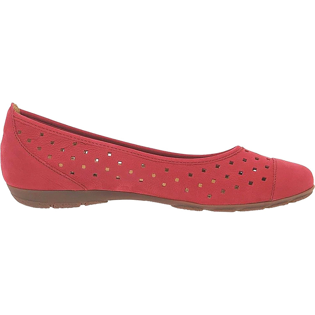 Women's Gabor Ruffle 84.169.15 Ruby Nubuck