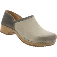 Women's Dansko Brenna Taupe Burnished Suede