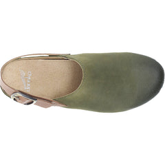 Women's Dansko Merrin Olive Burnished Suede