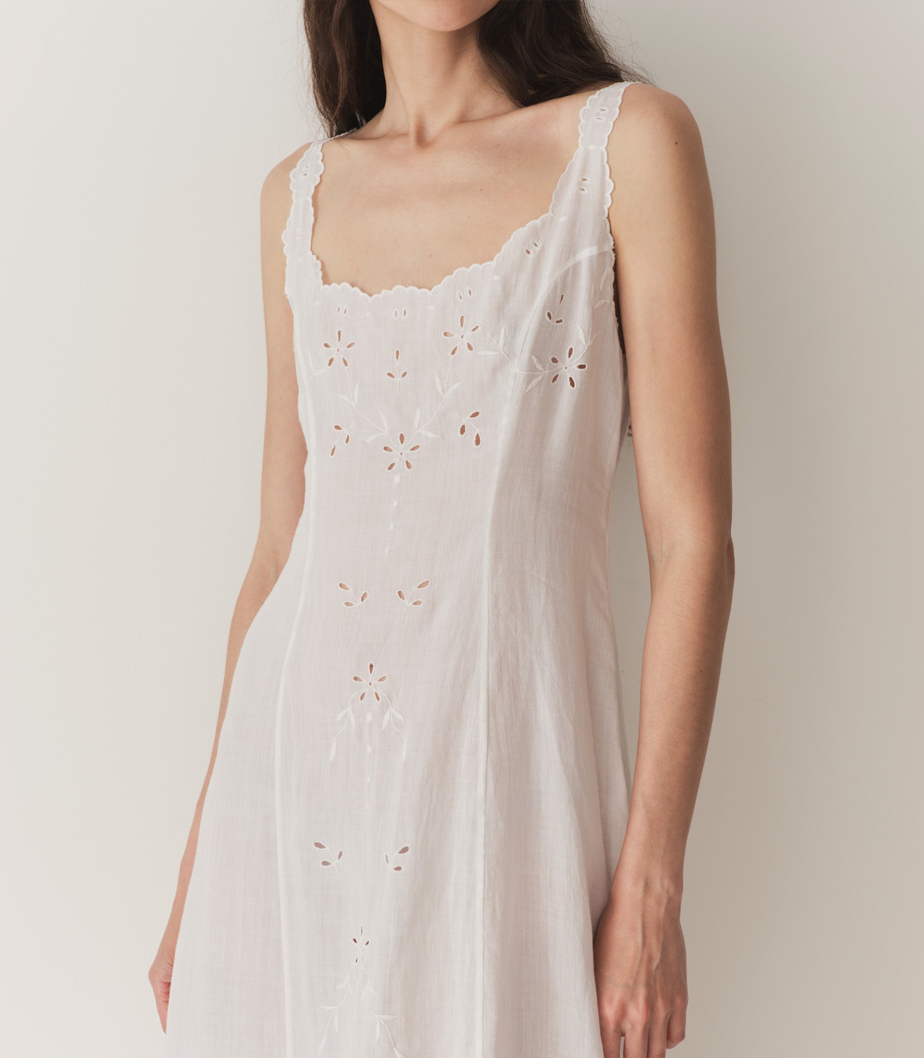 ABELLA DRESS -- SALT | SUMMER 24