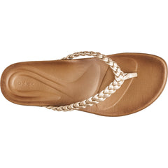 Women's Aetrex Rachael Gold Synthetic