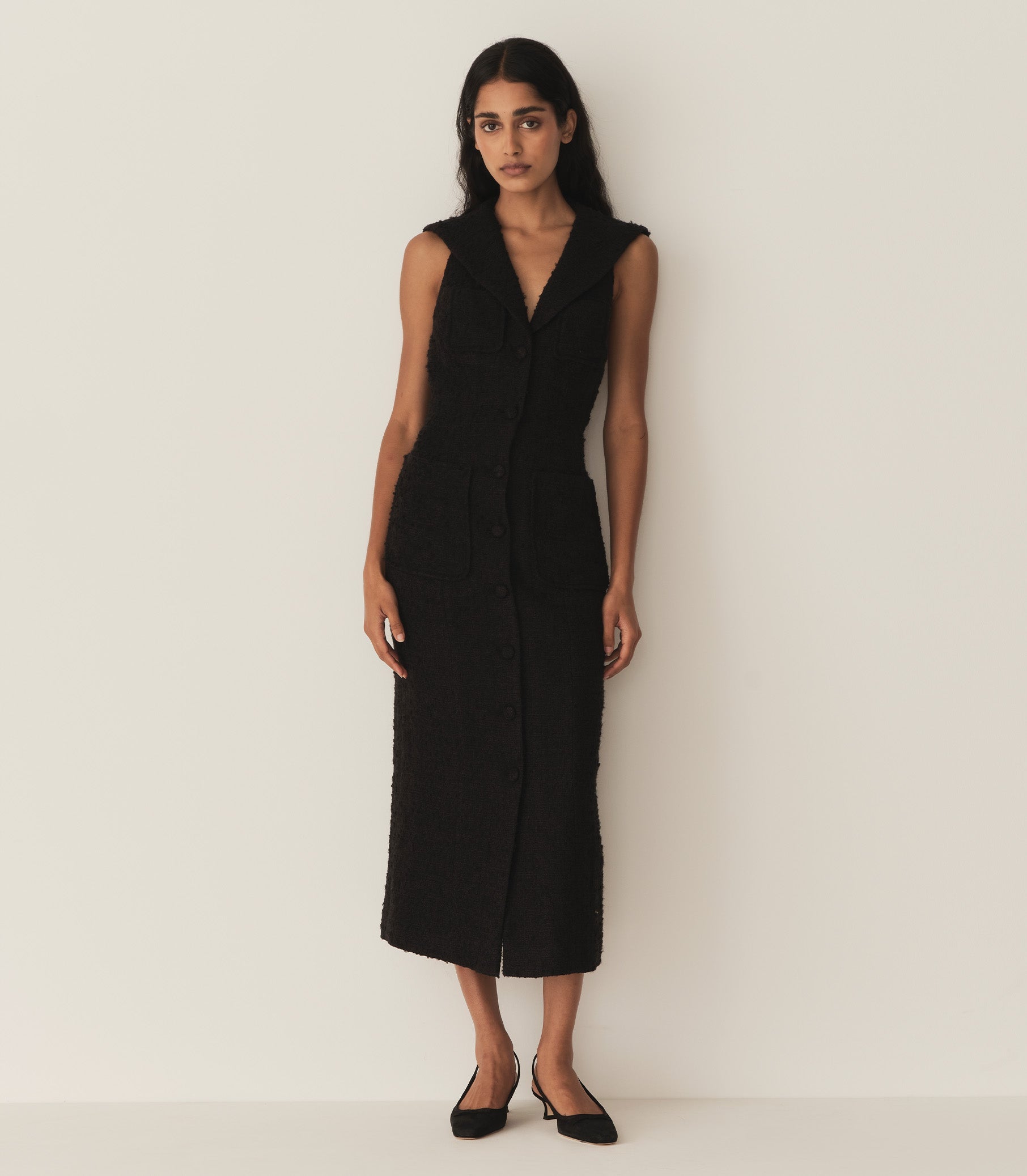 ALEXANDRIA DRESS -- BLACK | FALL 24