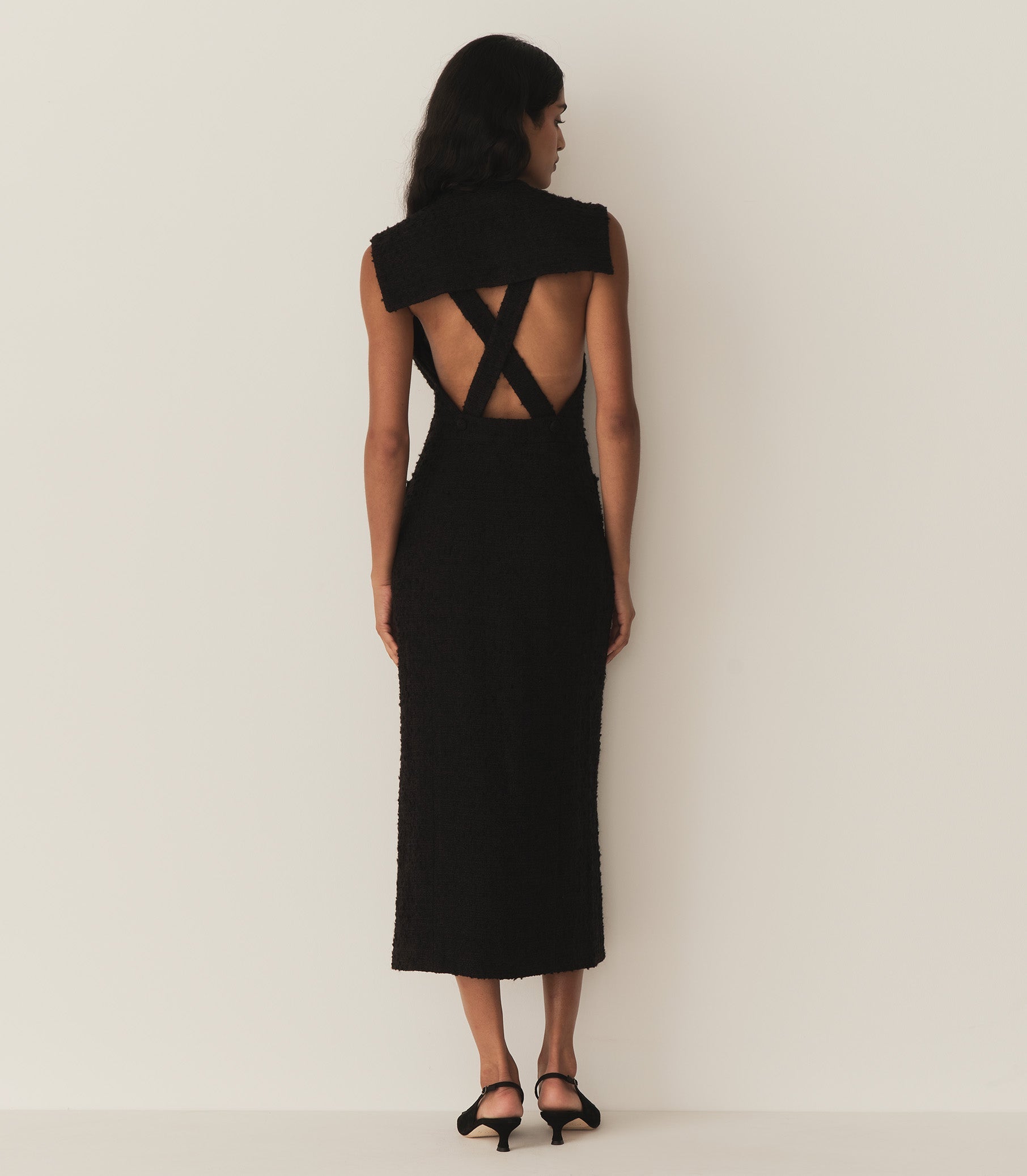 ALEXANDRIA DRESS -- BLACK | FALL 24