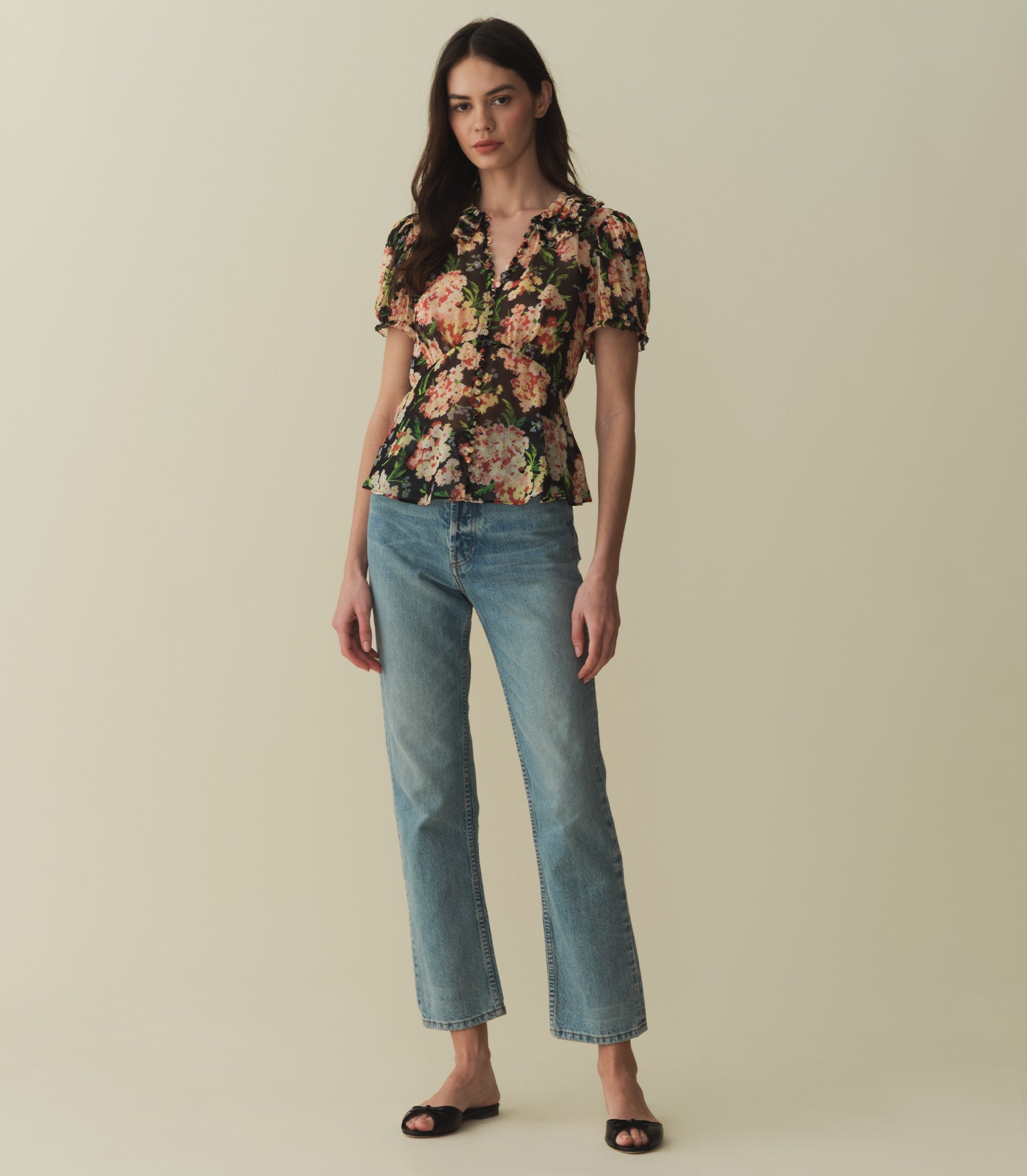 ALONA TOP -- MEADOW MIRAGE | SPRING 24