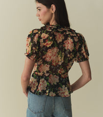 ALONA TOP -- MEADOW MIRAGE | SPRING 24