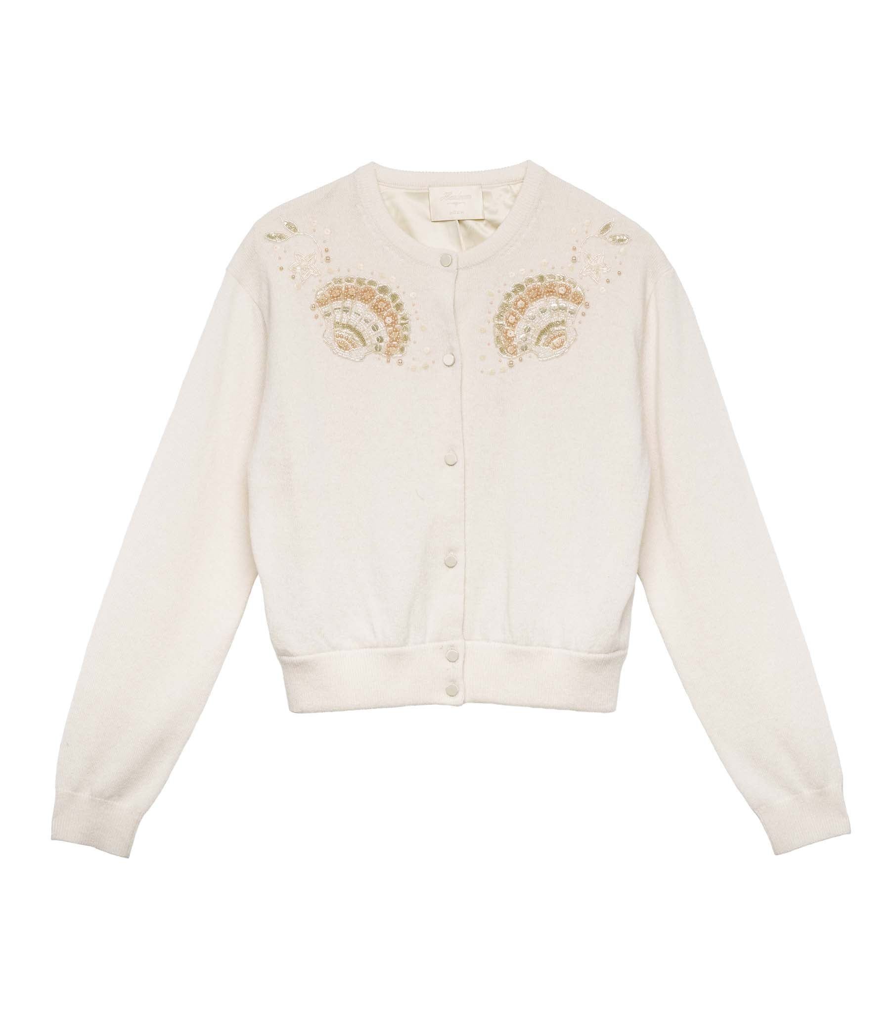 ANDRINA CARDIGAN -- EGGSHELL | SUMMER 24