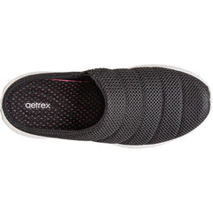 Women's Aetrex Harley Black Mesh