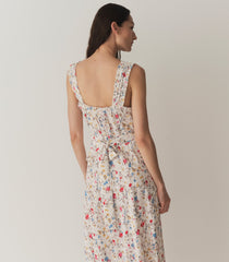 ASCELLA DRESS -- BLANC FLOWERING MEADOW | SUMMER 24