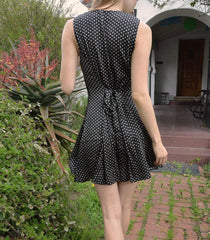 AUBREY DRESS -- NOIR DOT | SPRING 24