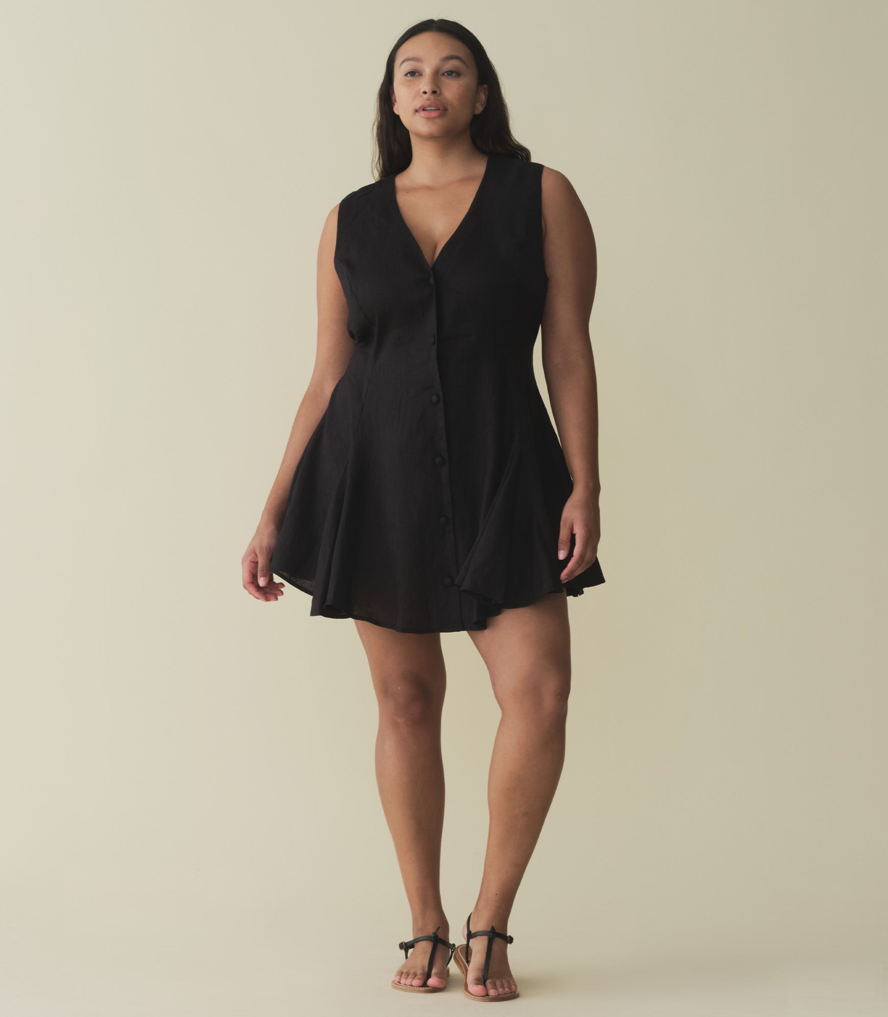 AUBREY DRESS -- BLACK | SPRING 24