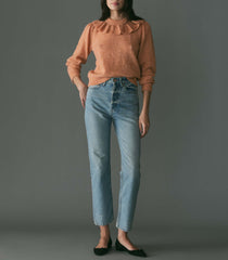 AZARIA SWEATER -- CORAL | SPRING 24