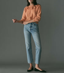 AZARIA SWEATER -- CORAL | SPRING 24