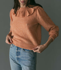 AZARIA SWEATER -- CORAL | SPRING 24