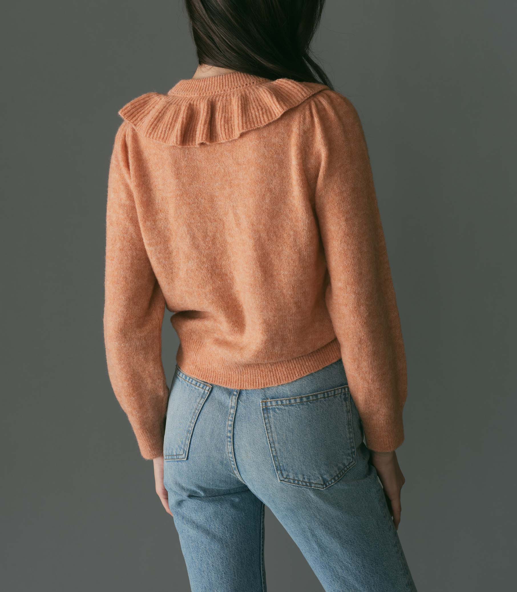 AZARIA SWEATER -- CORAL | SPRING 24