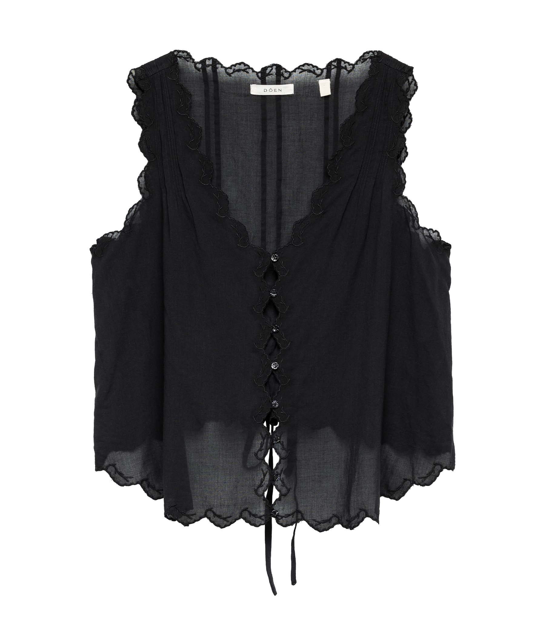 ALDORA TOP -- BLACK | SPRING 24