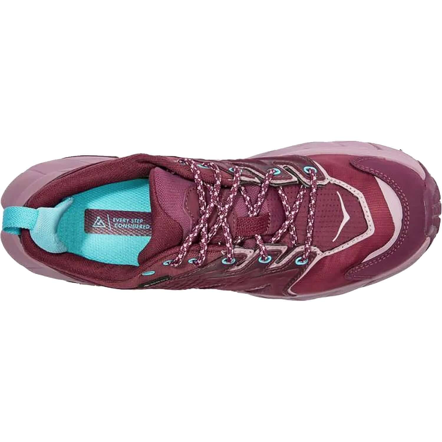 Women's Hoka One One Anacapa Low GTX Grape Wine/Elderberry Nubuck