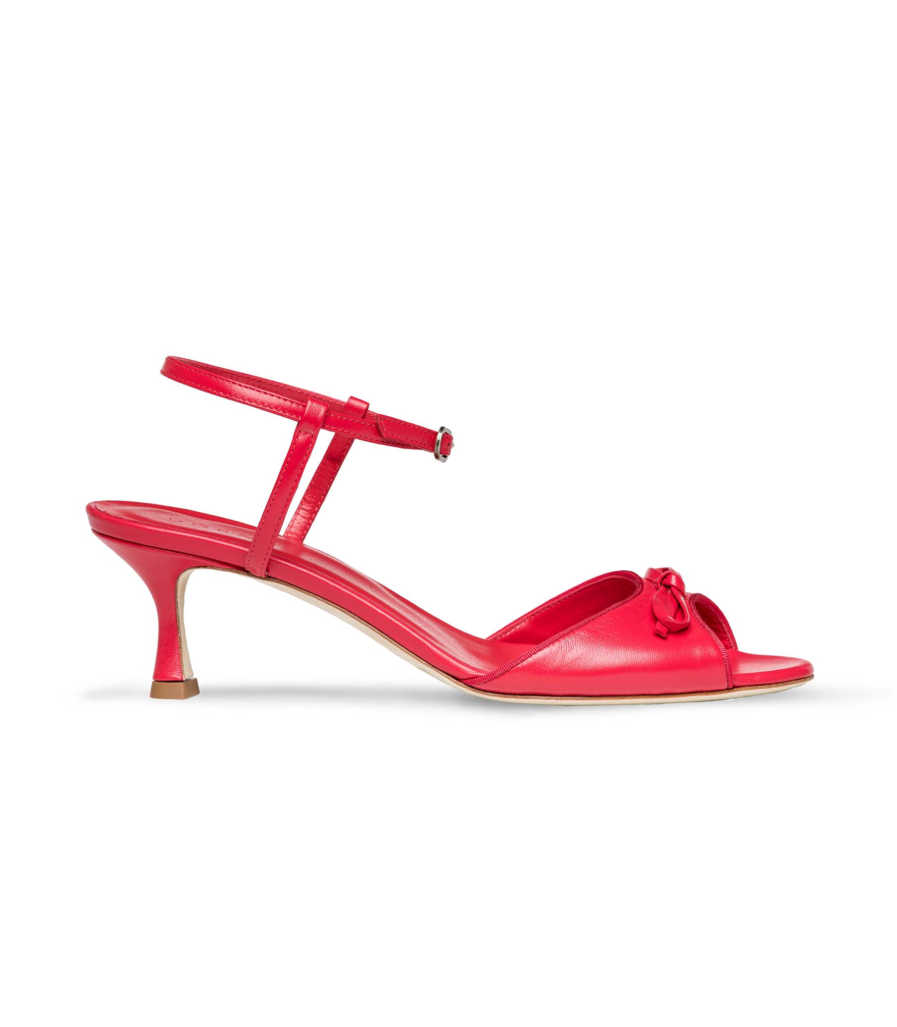 ARIANNA PEEP TOE HEEL -- FUEGO NAPPA | SPRING 24