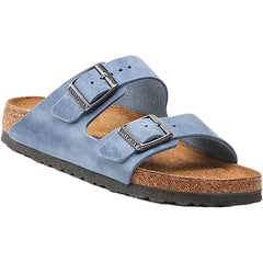 Unisex Birkenstock Arizona Dusty Blue Oiled Leather