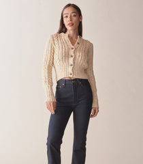 AUDREY CARDIGAN -- CREAM | WINTER 23