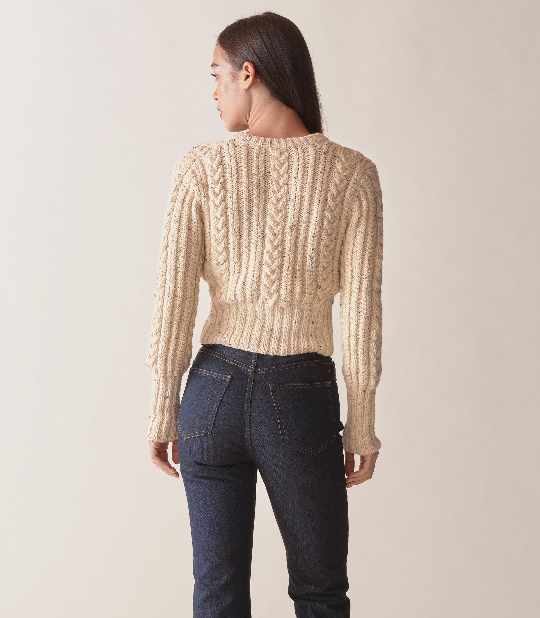 AUDREY CARDIGAN -- CREAM | WINTER 23