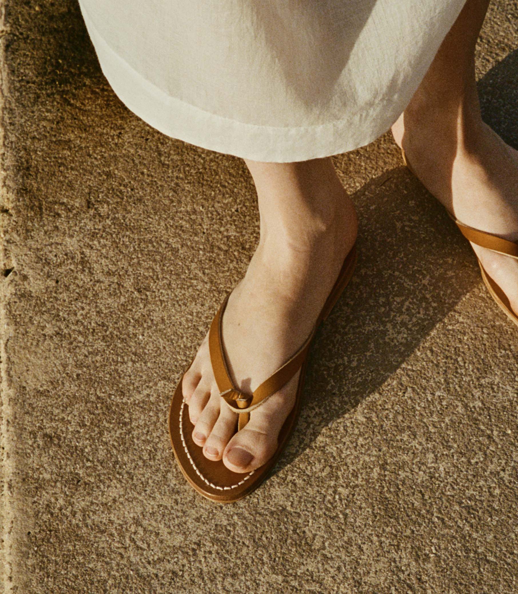 DÔEN & K.JACQUES BAIE SANDAL -- TAN | 3RD PARTY