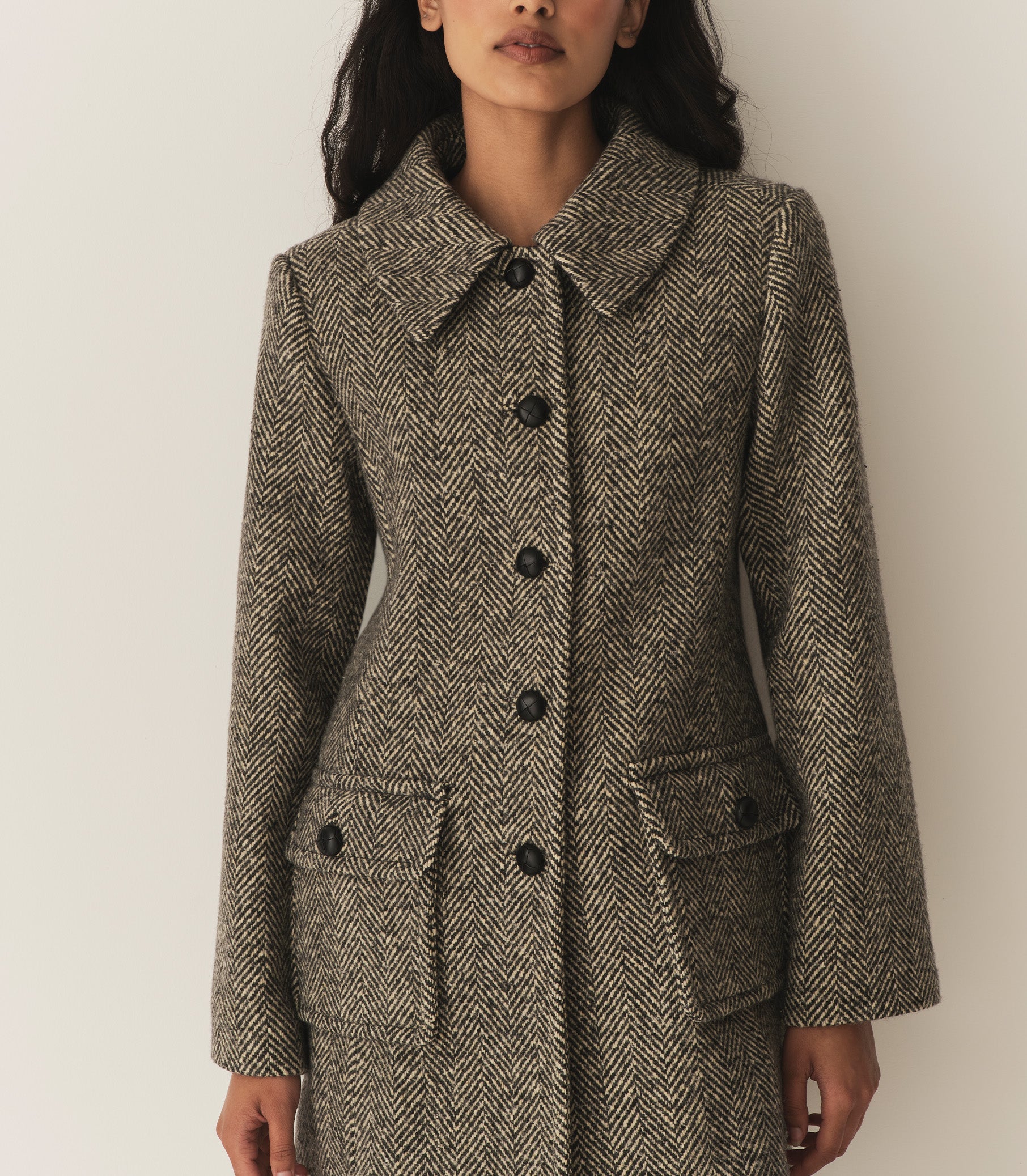 BONNAIRE COAT -- HERRINGBONE | FALL 24