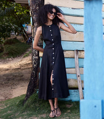 BRYONY DRESS -- BLACK | SUMMER 24