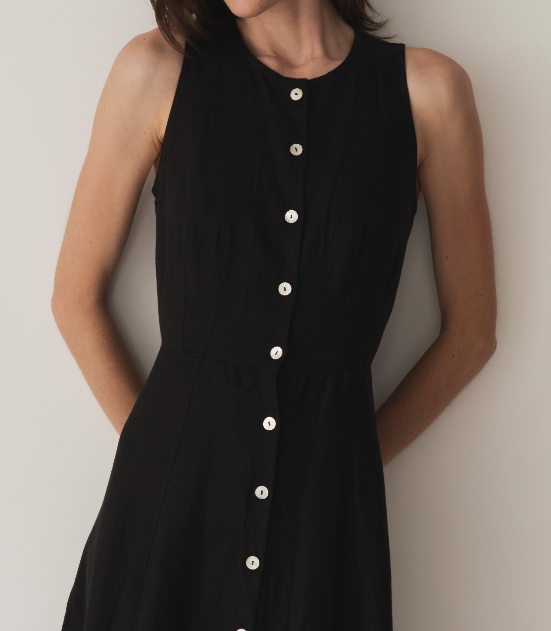 BRYONY DRESS -- BLACK | SUMMER 24