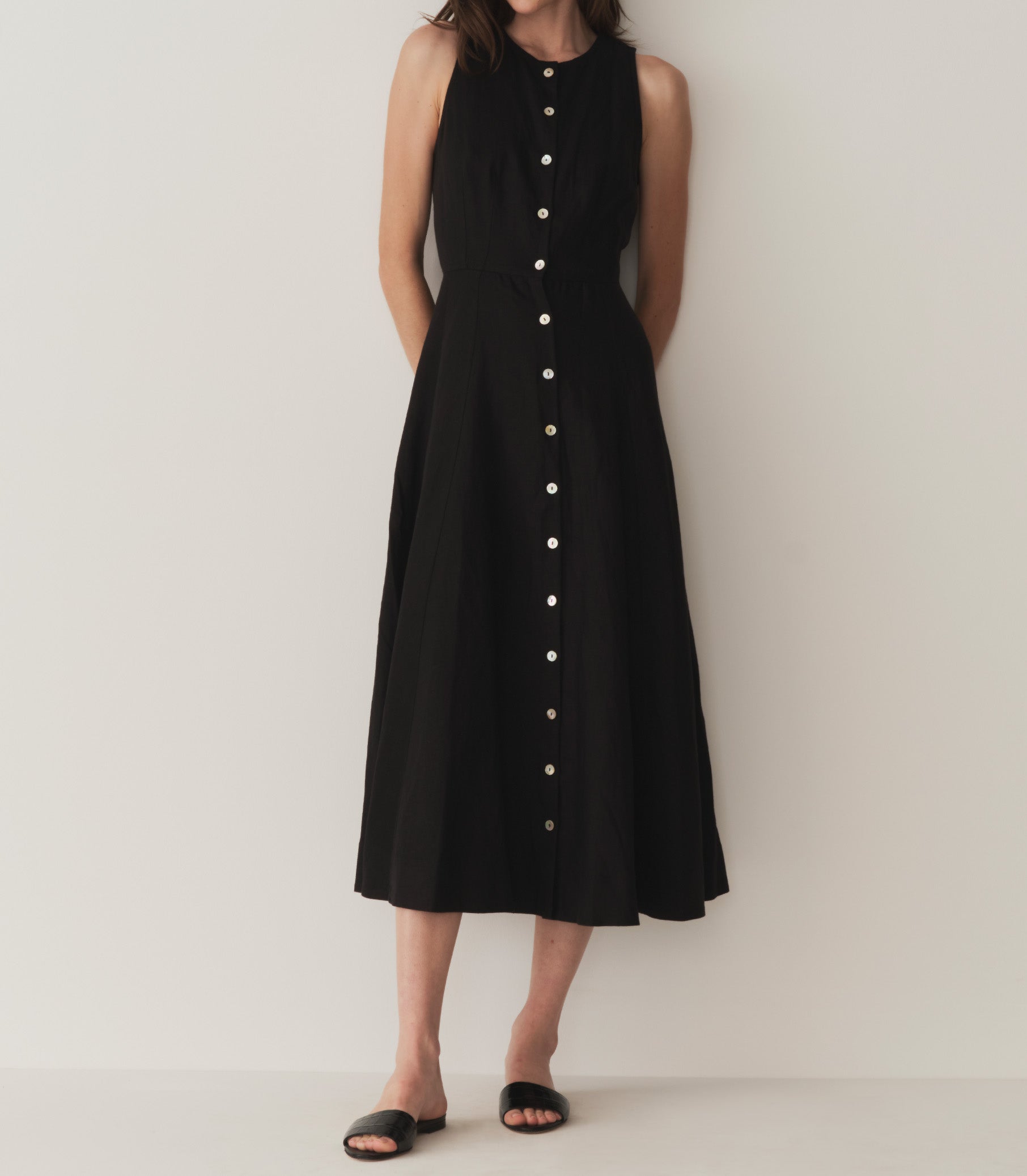 BRYONY DRESS -- BLACK | SUMMER 24